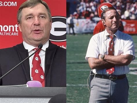 Uga Football Kirby Smart Honors Vince Dooley Wearing His Tie During