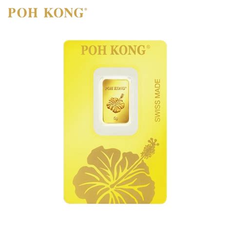 Gold price in malaysia poh kong gold bar better than genneva gold bar. POH KONG 999.9 Gold Bunga Raya Bar (5g) | Shopee Malaysia
