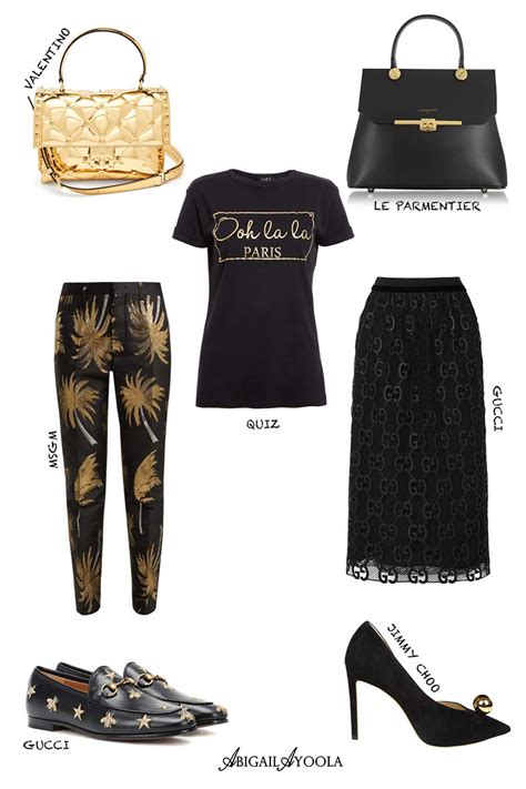 Black And Gold Outfit Ideas Fashion And Personal Stylist London