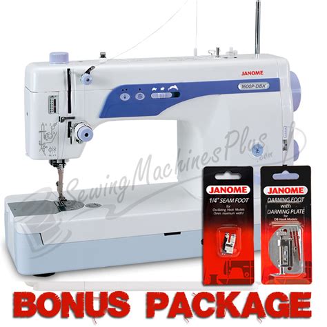 Janome 1600p Dbx High Speed Sewing Machine Auto Thread Cutter And Free Bonus