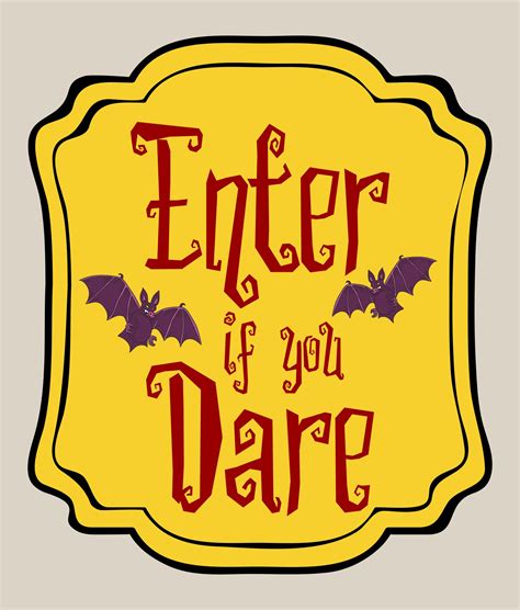 15 Best Scary Halloween Signs Printable Pdf For Free At Printablee