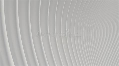 3d Rendering Abstract White Clear Background Stock Illustration