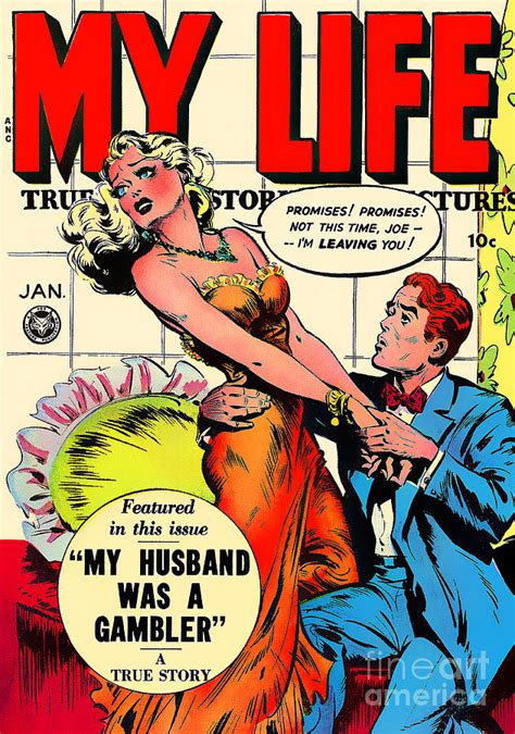 Classic Comic Book Cover My Life January Photograph By Wingsdomain Art