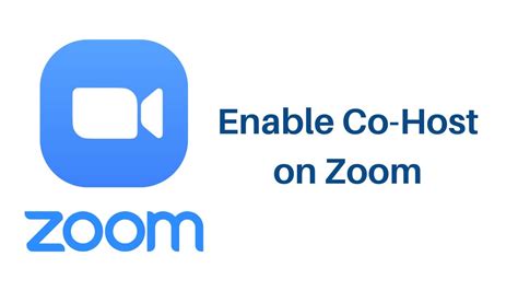 You can even make someone else the host during a meeting. How To Enable Co Host in Zoom - YouTube