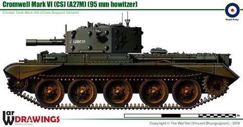 Cruiser Tank Mkviii Cromwell Mkvi Cs
