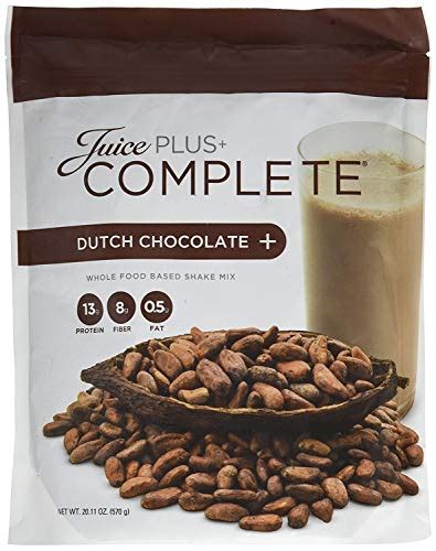You can even get a combo pack with both flavors. Juice Plus Complete - Dutch Chocolate Flavor 20.1 oz ...