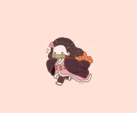 Tiny Running Nezuko By Me Kimetsunoyaiba