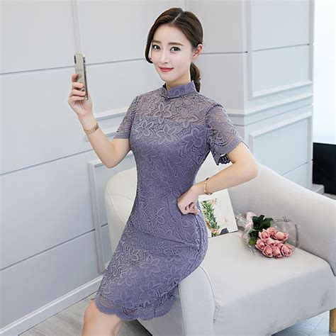 New Arrival Traditional Chinese Female Slim Short Dress Vintage Women Free Hot Nude Porn Pic