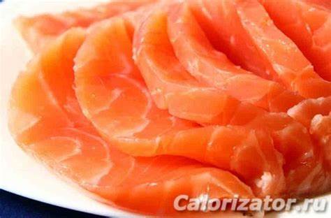 Рыба красная соленая - калорийность, состав, описание - Calorizator.ru Картинка - Рыба красная соленая - калорийность, состав, описание - Calorizator.ru