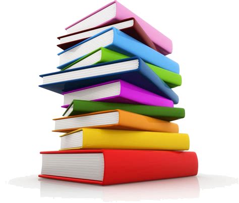 Stacked Books Png Png Image Collection