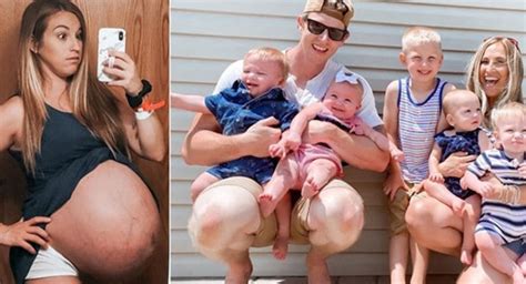 Quadruplets Mum Shares Incredible Before And After Pregnancy Photos Baby And Mom Story