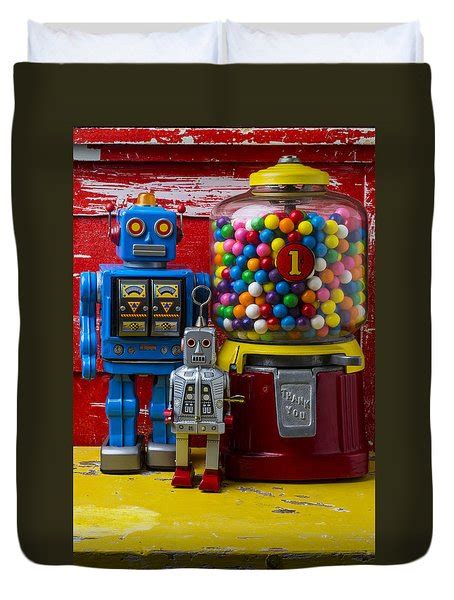 Robots And Bubblegum Machine Photograph By Garry Gay