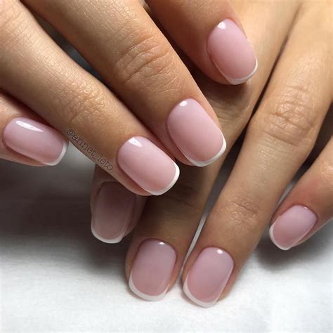 Diy French Manicure Short Nails Easy Diy Vinyl French Tip Manicure