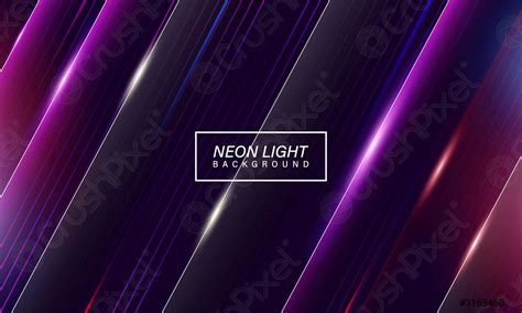 Colorful Abstract Neon Light Gaming Background Stock Vector Crushpixel