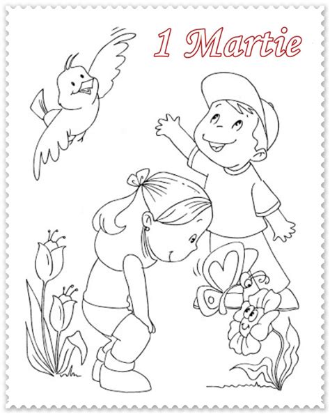 Majoritatea oamenilor sărbătoresc această zi în familie, cu prietenii, fac o masă bogată sau merg la restaurant. 1 Martie planse de colorat | Planse de colorat