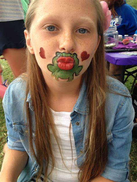 Kissy Frog Face Paint By Face