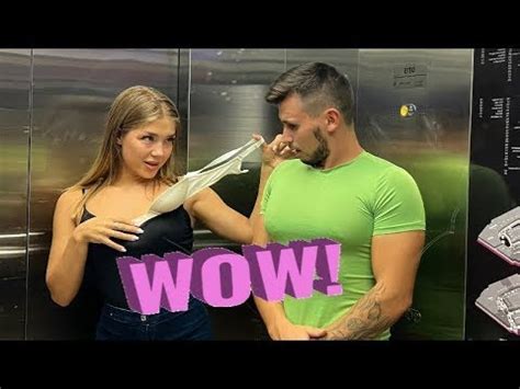 My Big Boobs Pranks In Elevator Part Seducing Public Youtube