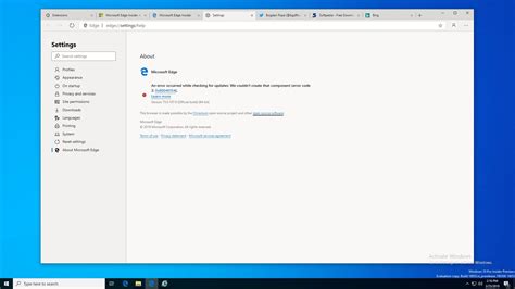 Chromium Based Microsoft Edge Browser Screenshot Tour