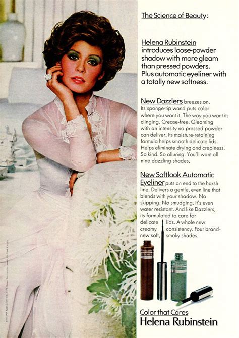 helena rubinstein 1975 vintage beauty retro beauty beauty ad