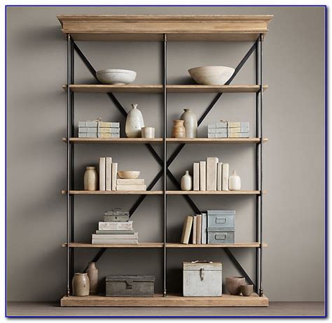 Free shipping on prime eligible orders. Library Bookcase Wall Unit Restoration Hardware - Bookcase ...