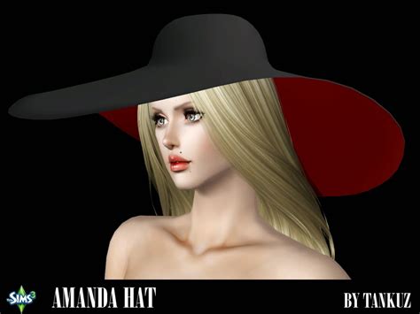 Tankuz Sims 3 Blog The Sims 3 Amanda Hat By Tankuz