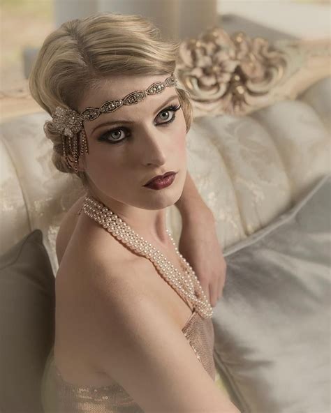 Vintage Gatsby Look Model Audrey Seidel Mua Nicholle Roberson Hair