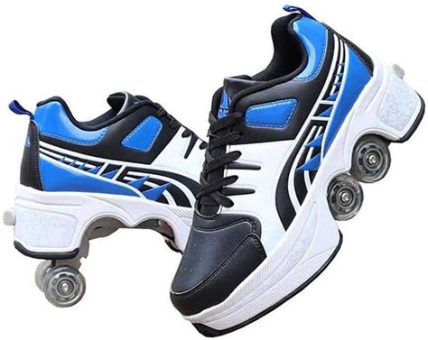 Ypygyb Kick Roller Shoes Roller Shoes Skate Shoes For Women Men Boys