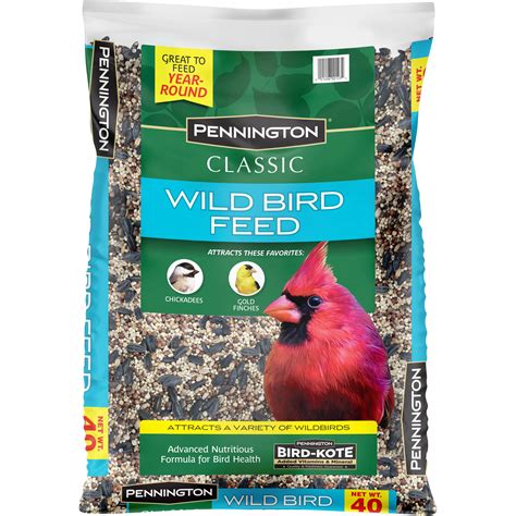 Pennington Classic Wild Bird Feed And Seed 40 Lb Bag
