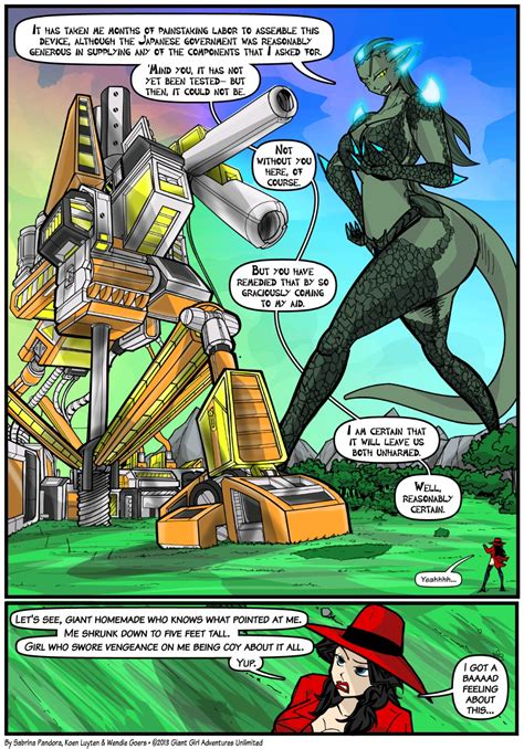 Issue 6 Page 12 Giant Girl Adventures