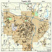 Tupelo Mississippi Street Map 2874840