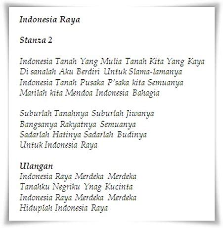 Sahabat edukasi yang berbahagia… indonesia raya adalah lagu kebangsaan republik indonesia. Lirik Lagu Indonesia Raya Mengandung Alur Filosofi yang ...