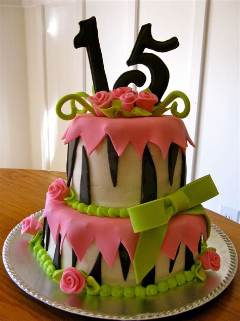 15th Birthday Cake