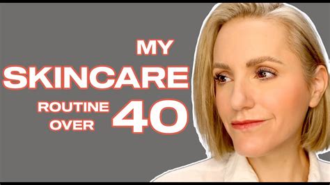 My Updated Anti Aging Skincare Routine Over 40 Skincare Youtube