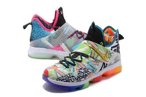 Nike Lebron 14 Colorful Mens Basketball Shoes Free Shipping