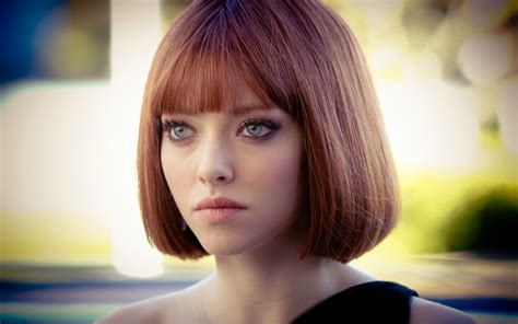 See the before and after when her makeup is applied in her colors. face, Women, Green Eyes, In Time, Amanda Seyfried, Auburn ...