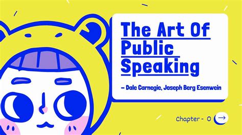 Esenwein is a manual for people who have to speak in public, and it is. The Art Of Public Speaking By Dale Carnegie, Joseph Berg ...