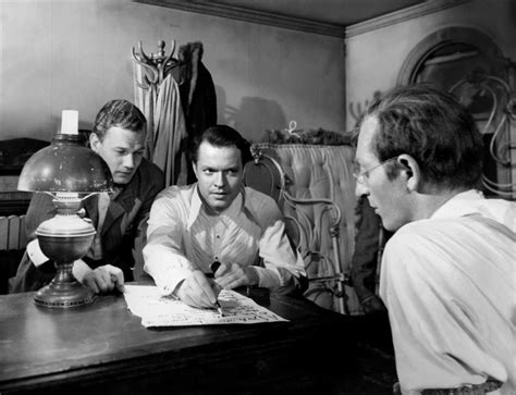 Joseph Cotten Orson Welles And Everett Sloane In Citizen Kane 1941
