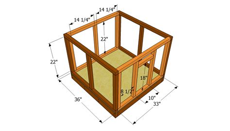 10 A Frame Dog House Plans