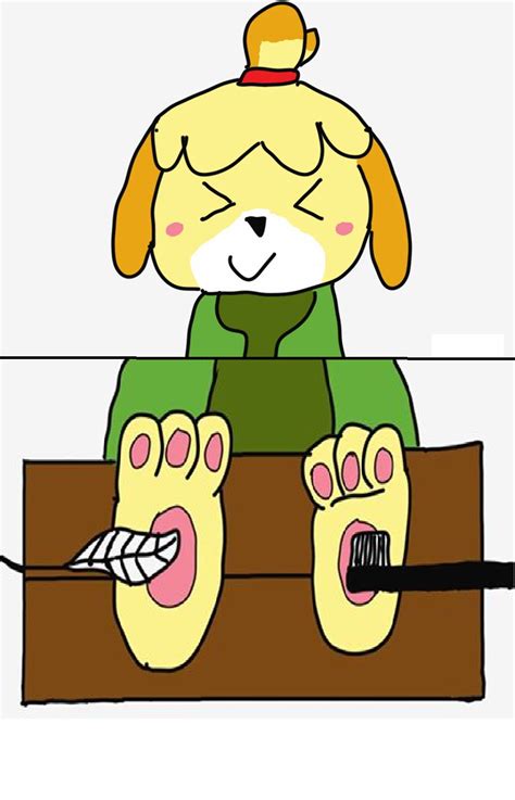 Isabelle Foot Tickled By Barefoottickles On Deviantart