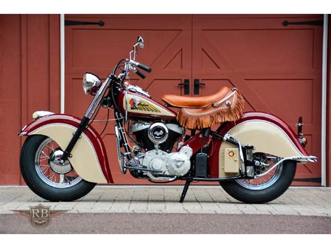 1951 Indian Chief For Sale Used Motorcycles On Buysellsearch