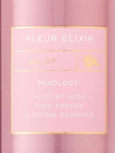 Victorias Secret Decadent Elixir Fragrance Mist Fleur Elixir No 07
