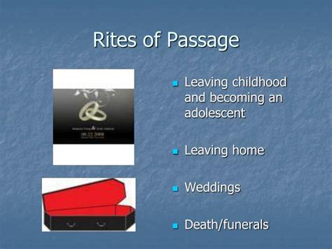 Ppt Rites Of Passage Powerpoint Presentation Id205275