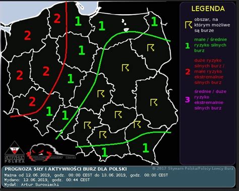Ich analizy są wyjątkowo wiarygodne i skuteczne. Polscy Łowcy Burz ostrzegają! Wieczorem i w nocy możliwe ...