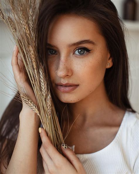 Katya Miro Gorgeous Eyes Beautiful Long Hair Pretty Eyes Art