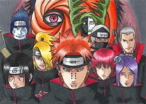 Akatsuki Naruto Image 3047852 Zerochan Anime Image Board