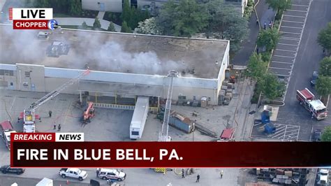 Firefighters Respond To 2 Alarm Fire In Blue Bell Pennsylvania