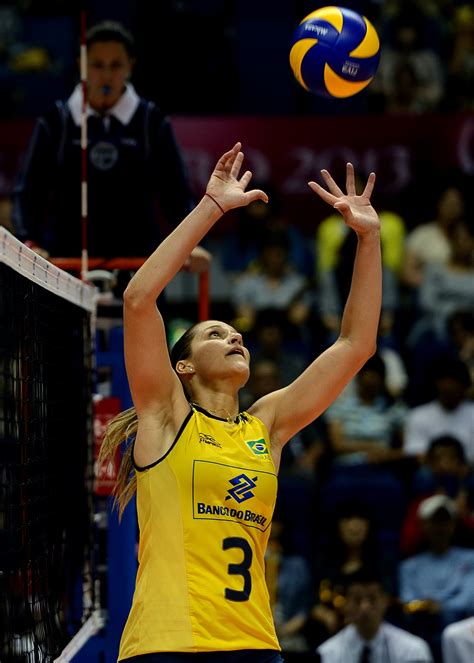 She has won the most valuable player award in two national competitions. FIVB Women's Volleyball World Ranking Brazil #1 Volleyball ...