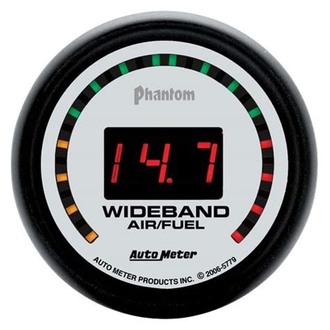 Autometer Phantom Digital Wideband Air Fuel Ratio Afr Gauge