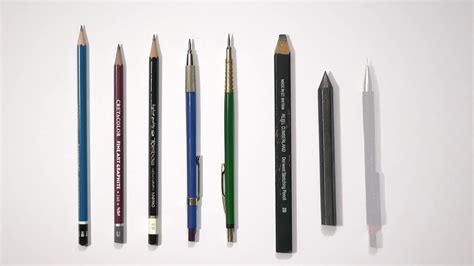Choosing Pencils And Leads Youtube