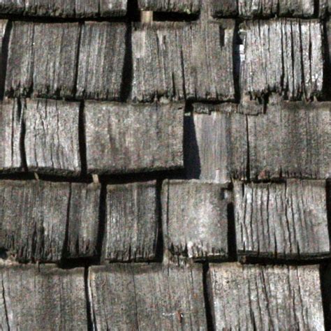 Wood Shingle Roof Texture Seamless 03800